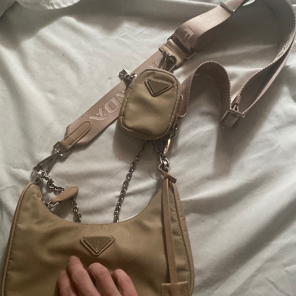 Prada nylon rebag authentic